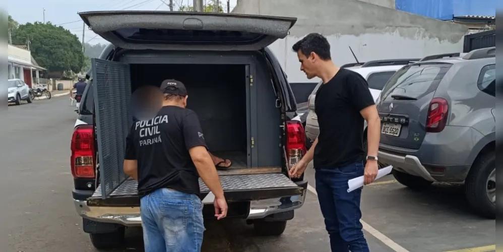 A investigação resultou na prisão de um homem na tarde de ontem (30)