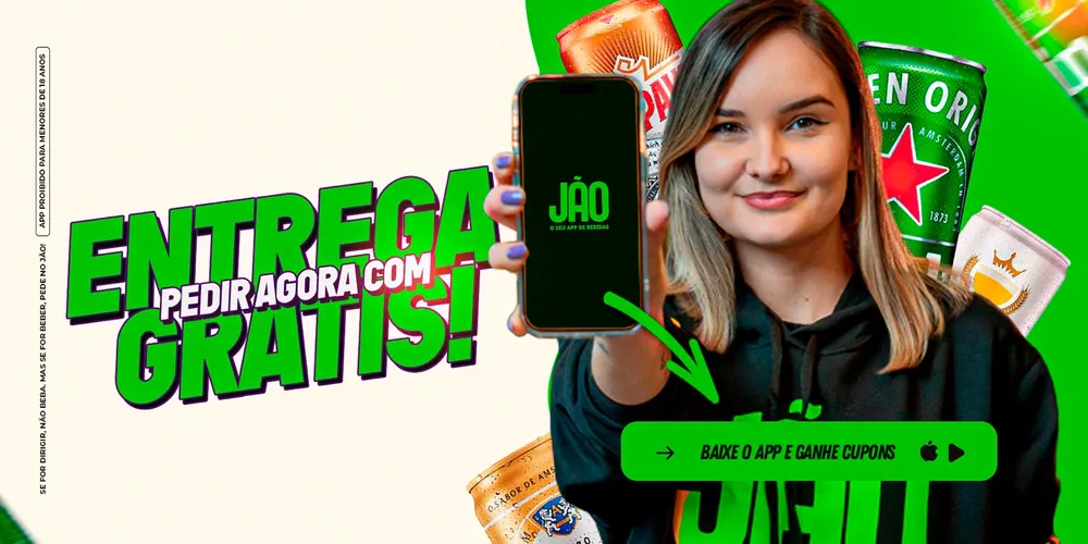 Aplicativo oferta frete grátis para compras acima de R$ 50 aos seguidores