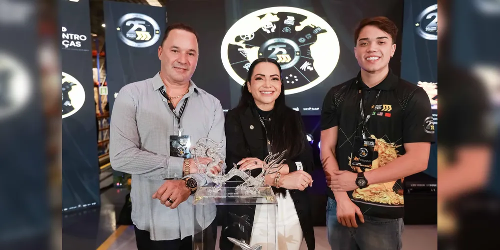 João Anselmo, Tânia Lopes Anselmo e Thiago Lopes Anselmo