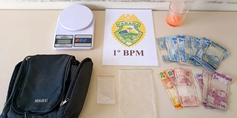 Material foi devidamente apreendido pela PM