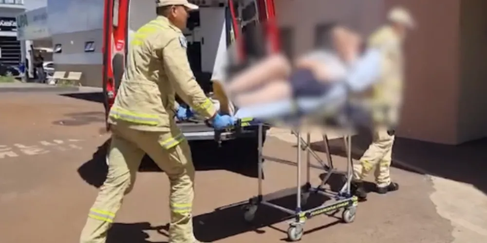 Jovem passou mal e precisou ser atendida