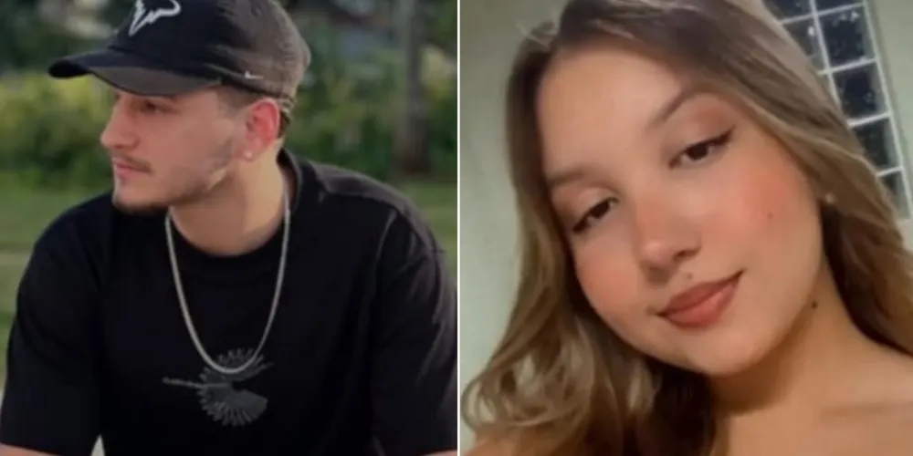 Alan Christopher Cassol Rodrigues, de 20 anos e Tamiris Alves, de 18 anos morreram no local