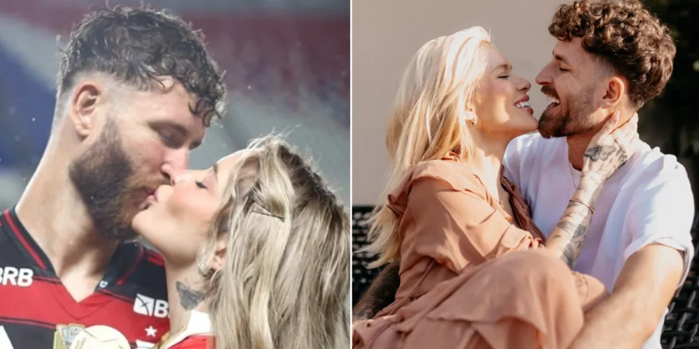 Karoline Lima e Léo Pereira anunciaram a reconciliação em um post publicado nas redes sociais