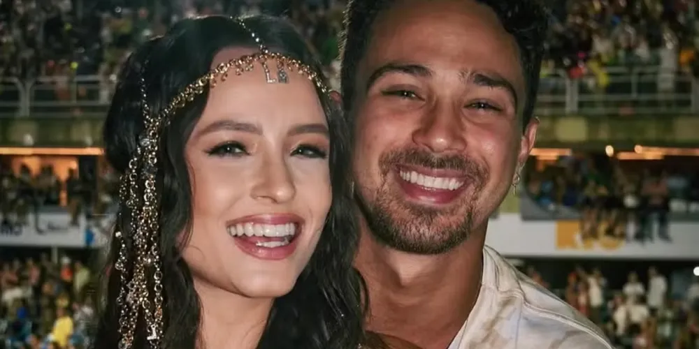 André Luiz Frambach e Larissa Manoela