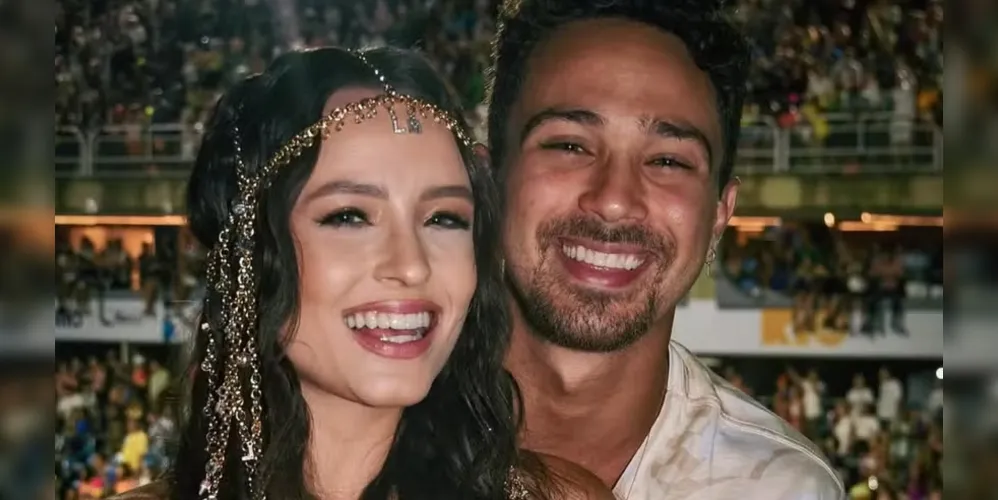 André Luiz Frambach e Larissa Manoela