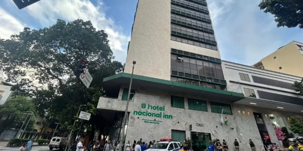 Caso foi registrado em hotel na rua Espírito Santo, no Centro de BH