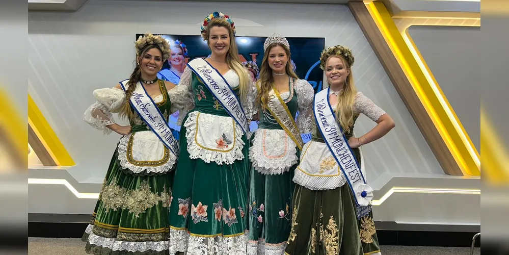 Na foto: Daniele França, Gabriela Miranda, Kiara Paes e Emanuelly Alves