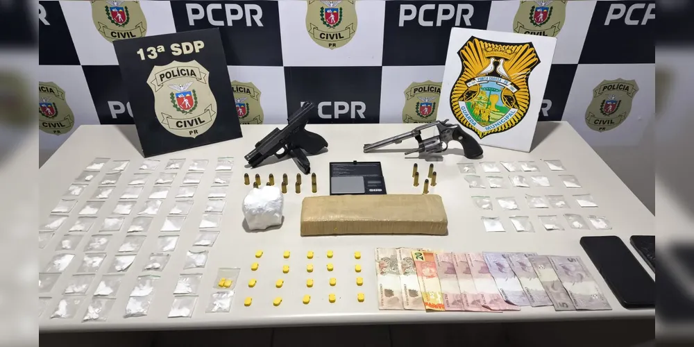 Materiais foram apreendidos na  Operação Impacto