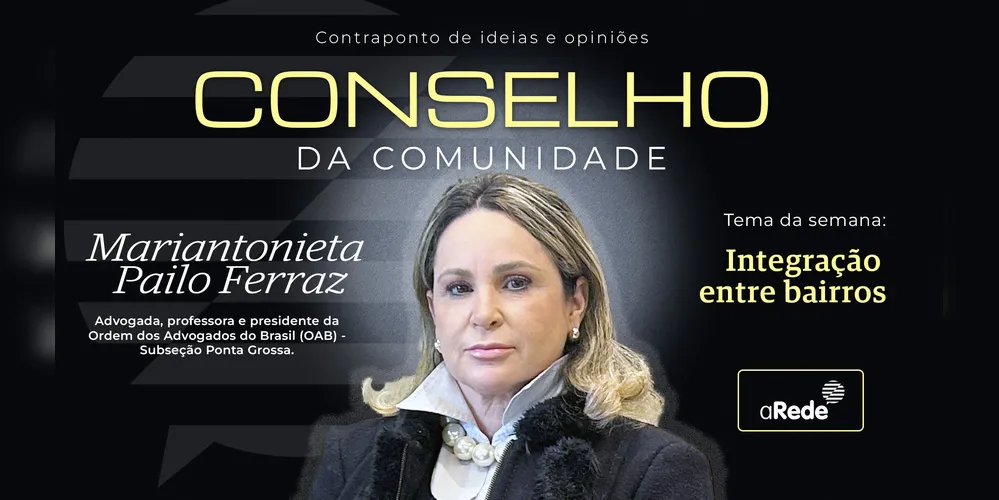 Mariantonieta é conselheira na área do Direito