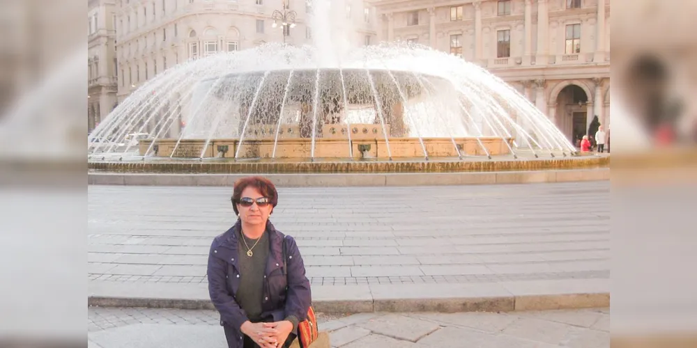 A servidora aposentada da UEPG, Marilde Boamorte Fonseca