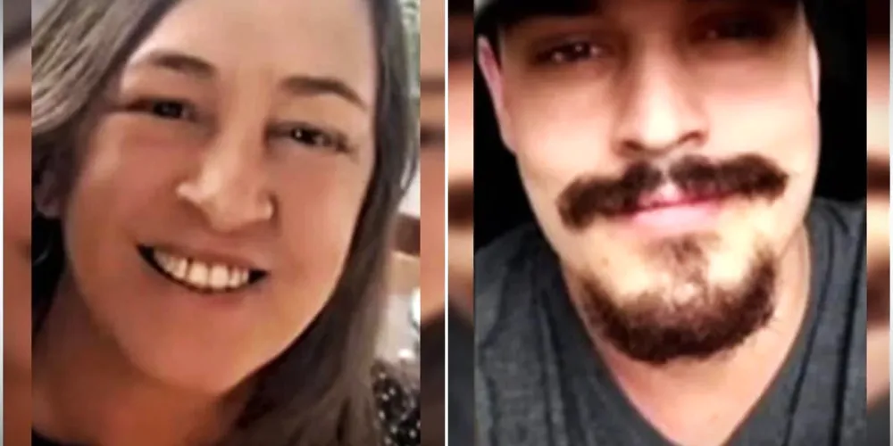 Eliana Roschel (à esquerda), de 61 anos, faleceu após uma discussão com o filho