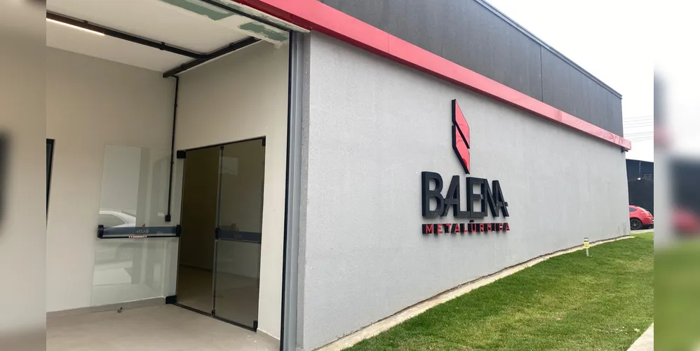 Metalúrgica Balena localizada na Rua Tereza Alves, nº 166, Jardim Los Angeles, Ponta Grossa.