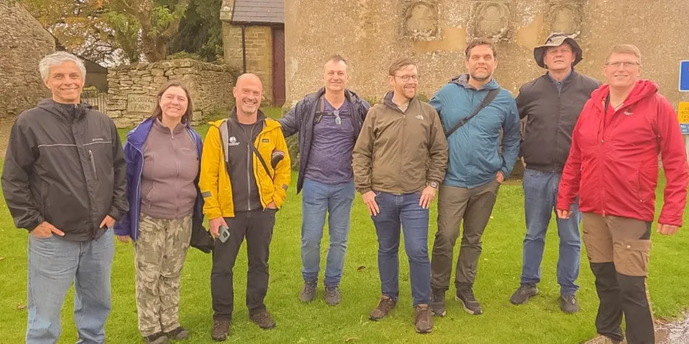 A visita aconteceu durante o mês de outubro, entre os dias 20 e 23