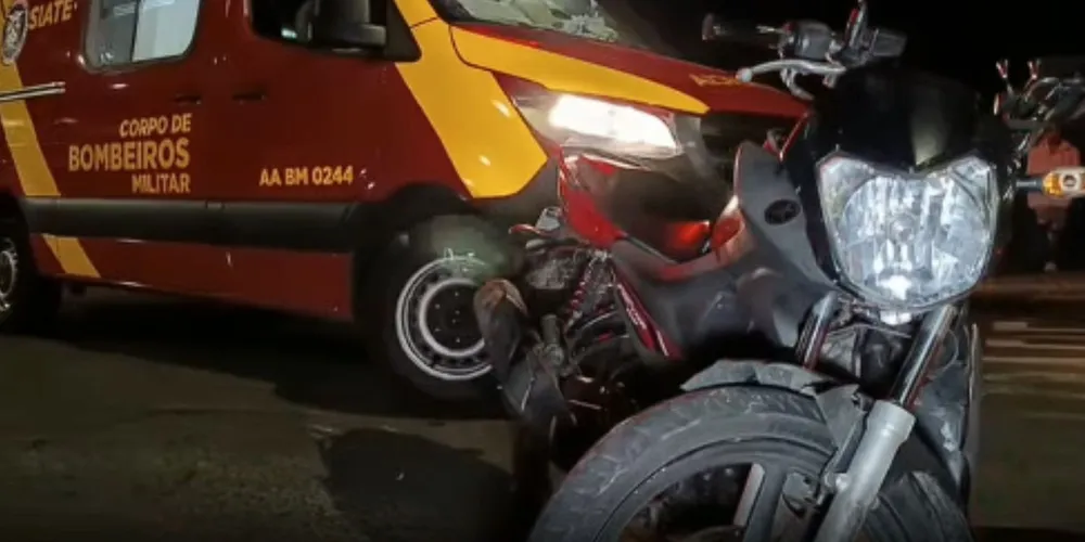 Equipe do Siate socorreu a vítima