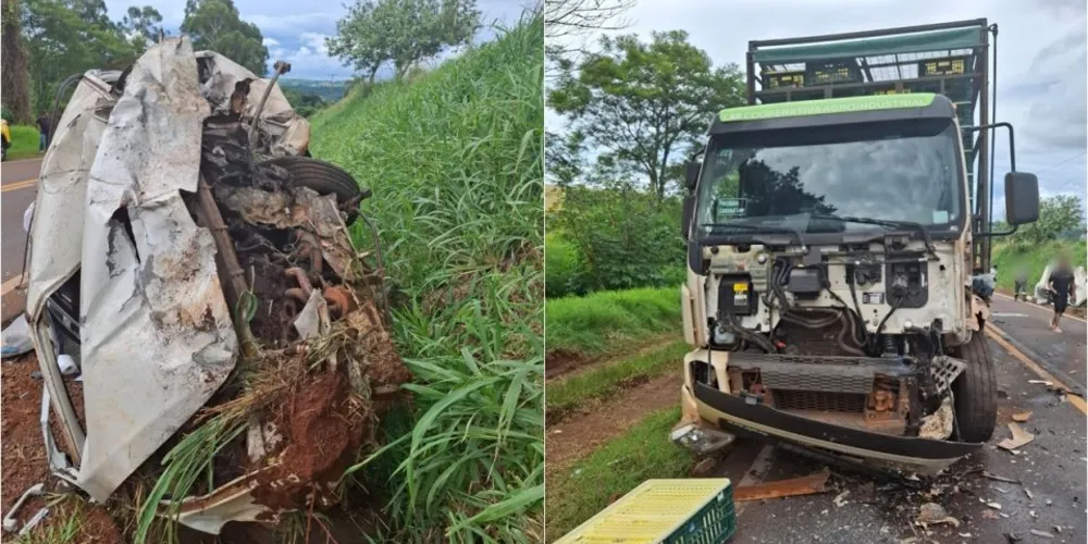 Acidente aconteceu no trecho que liga o município a São Pedro do Iguaçu