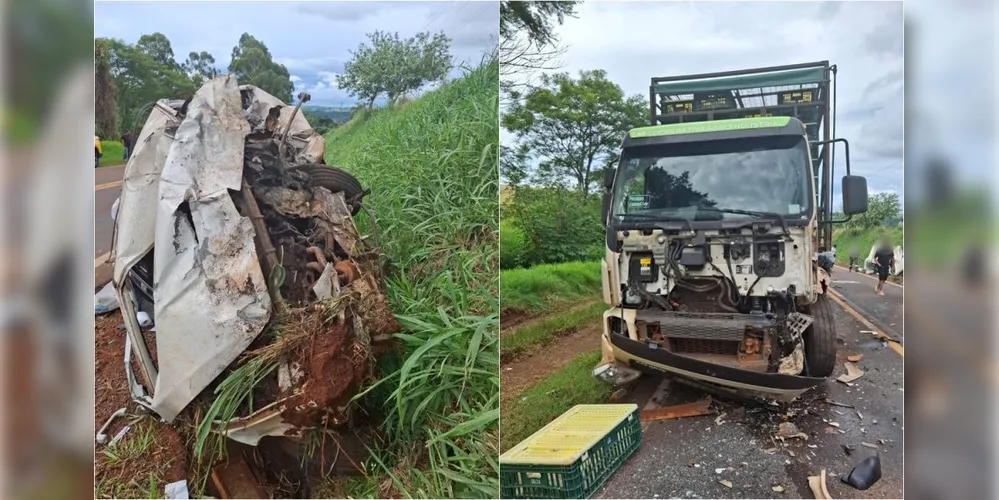 Acidente aconteceu no trecho que liga o município a São Pedro do Iguaçu