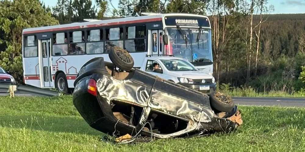 Acidente aconteceu nesta quarta-feira (29)  na PR-151