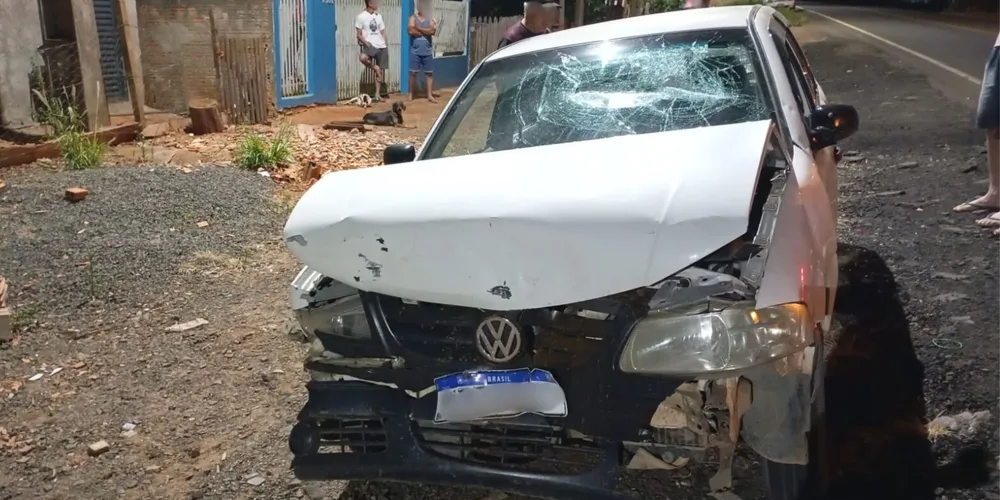 O motorista do Gol não foi identificado