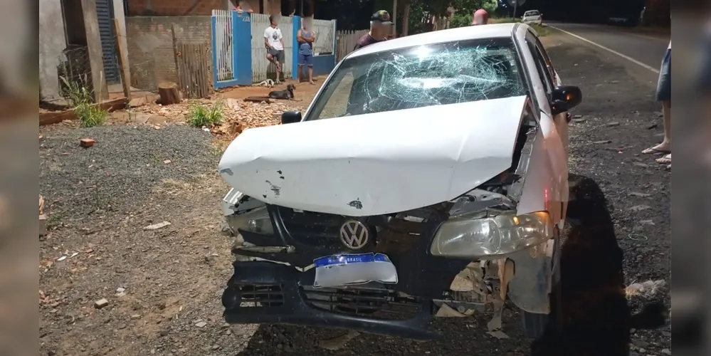 O motorista do Gol não foi identificado