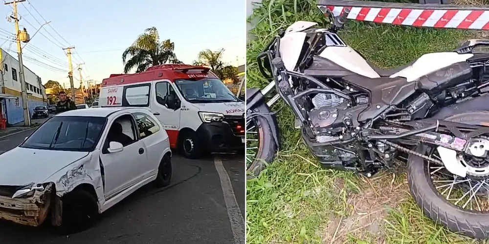 Acidente grave foi registrado por volta das 18h desta quinta