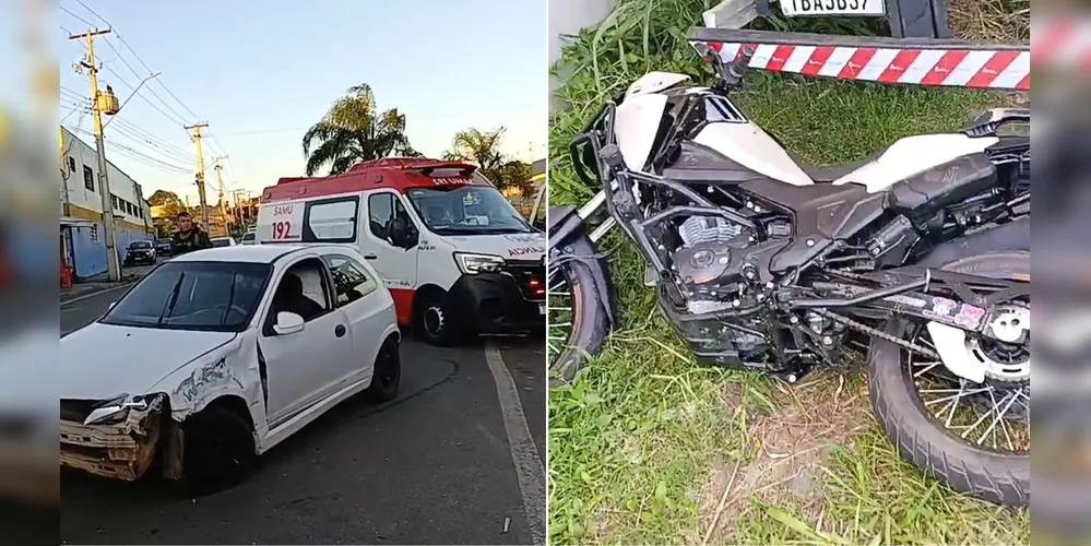 Acidente grave foi registrado por volta das 18h desta quinta