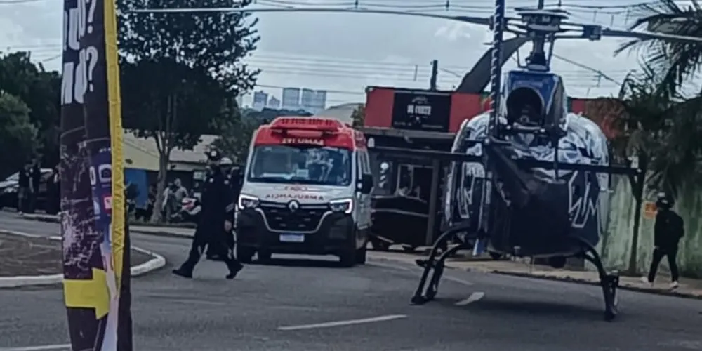A mulher foi encaminhada ao Hospital Universitário Regional