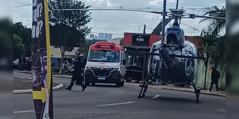 A mulher foi encaminhada ao Hospital Universitário Regional