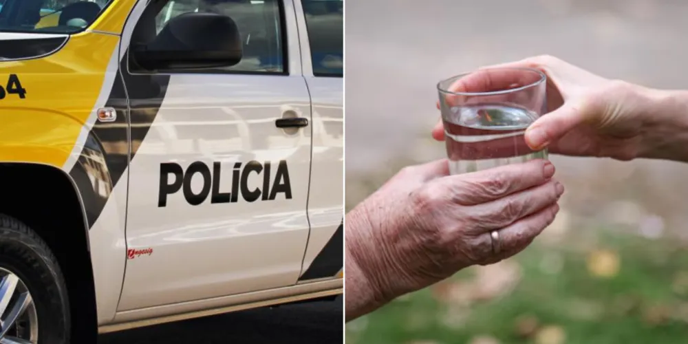 Suspeitas pediram água como pretexto para entrar na residência