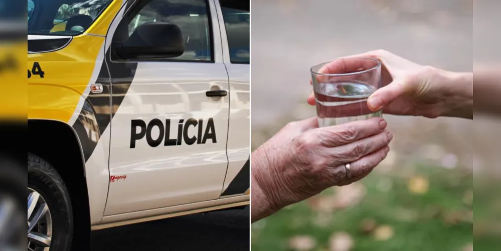 Suspeitas pediram água como pretexto para entrar na residência