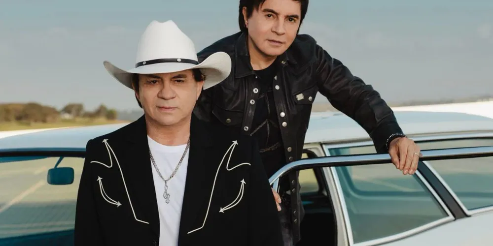Chitãozinho e Xororó se apresentam neste sábado no Centro de Eventos de Ponta Grossa