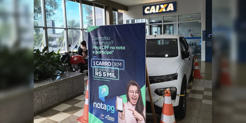 O 'IPTU Premiado' e o 'Nota PG' sorteiam um carro em cada um dos prêmios