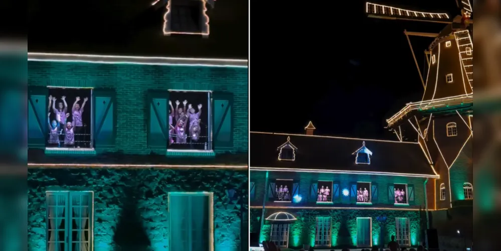 Apresentação encerrou a programação do Natal Encantado de Castrolanda