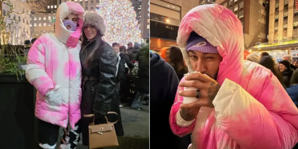 Neymar e Bruna Biancardi em Nova York