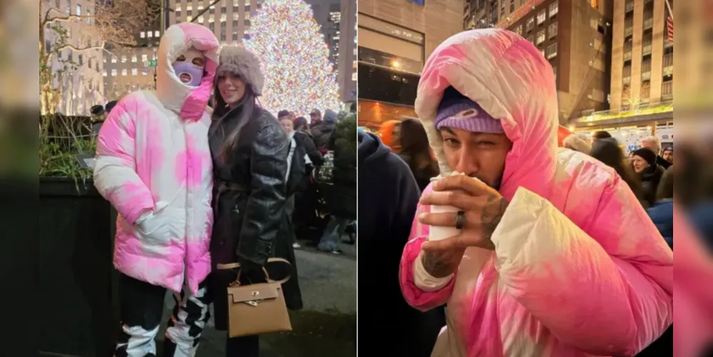 Neymar e Bruna Biancardi em Nova York
