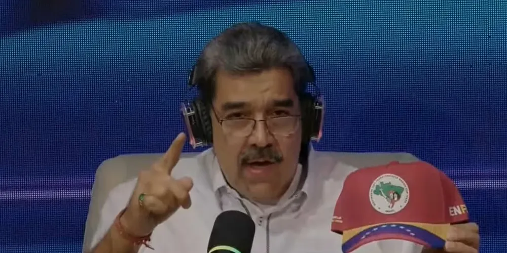 Nicolás Maduro faz apelo ao povo brasileiro em português