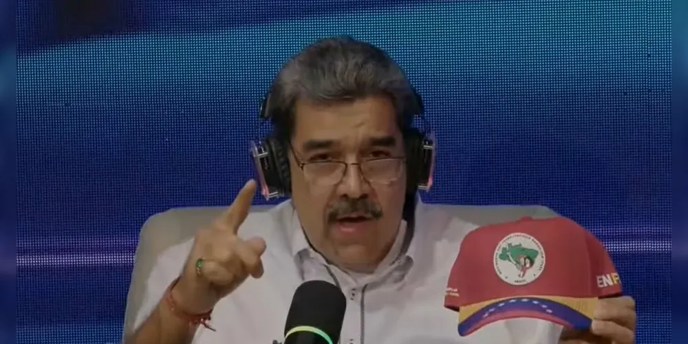 Nicolás Maduro faz apelo ao povo brasileiro em português