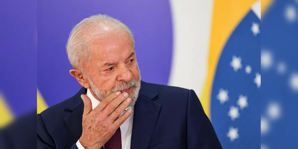 O presidente Luiz Inácio Lula da Silva