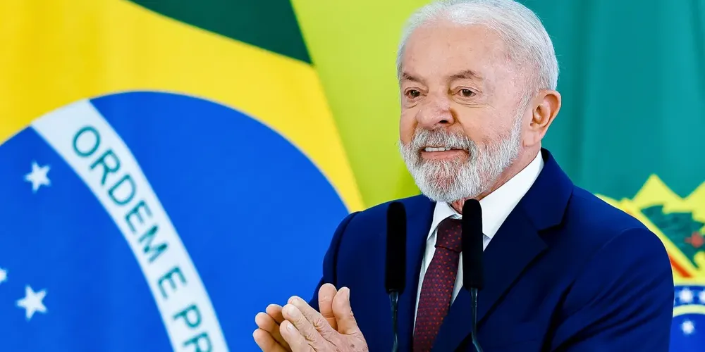 O presidente Luiz Inácio Lula da Silva (PT)