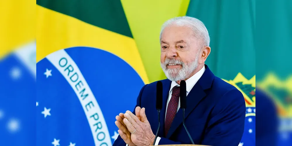 O presidente Luiz Inácio Lula da Silva (PT)