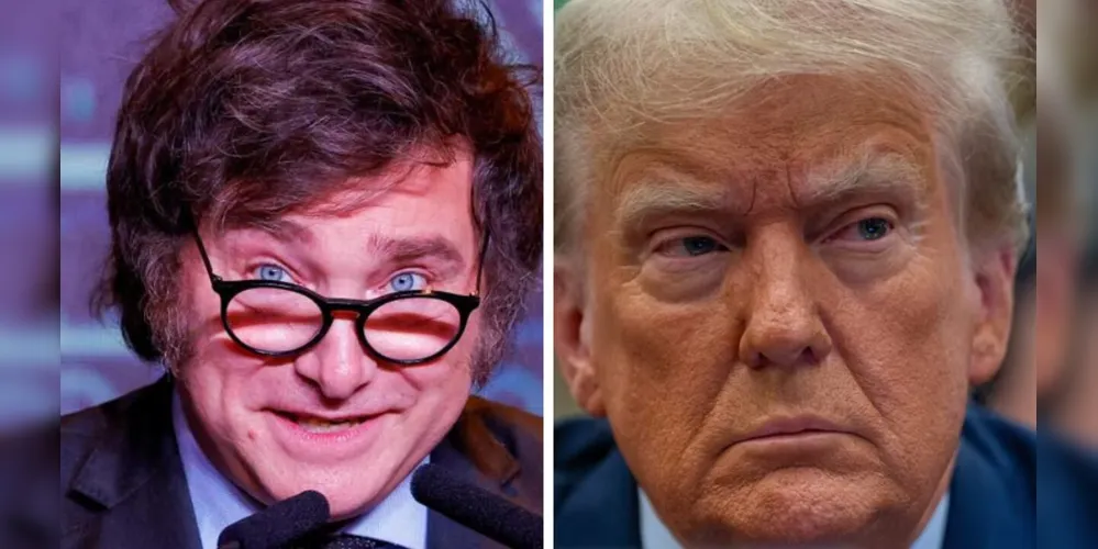 Javier Milei e Donald Trump