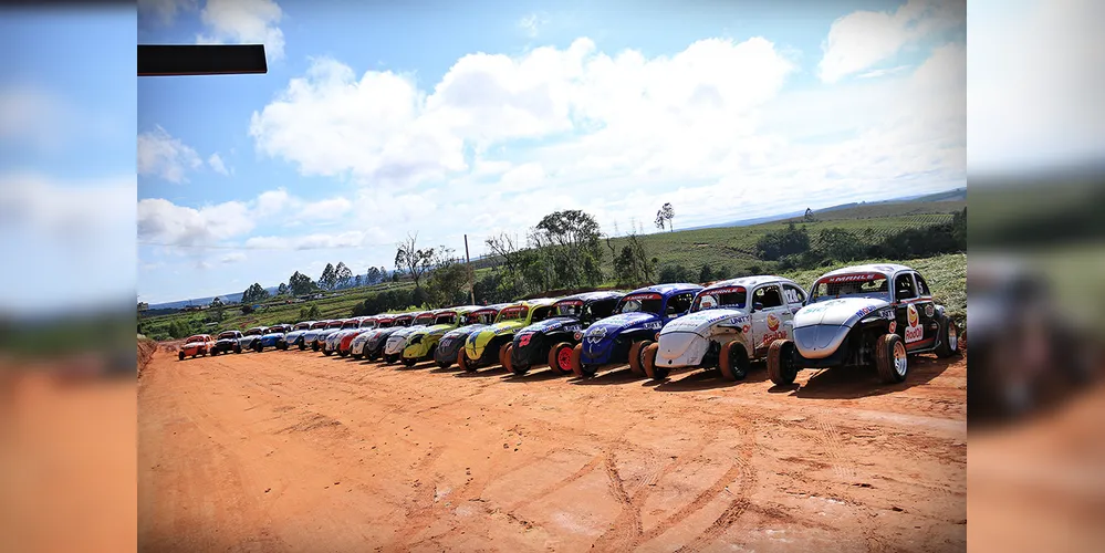 As provas da categoria Old Fusca Velocidade prometem ser emocionantes no Autódromo Municipal de Telêmaco Borba