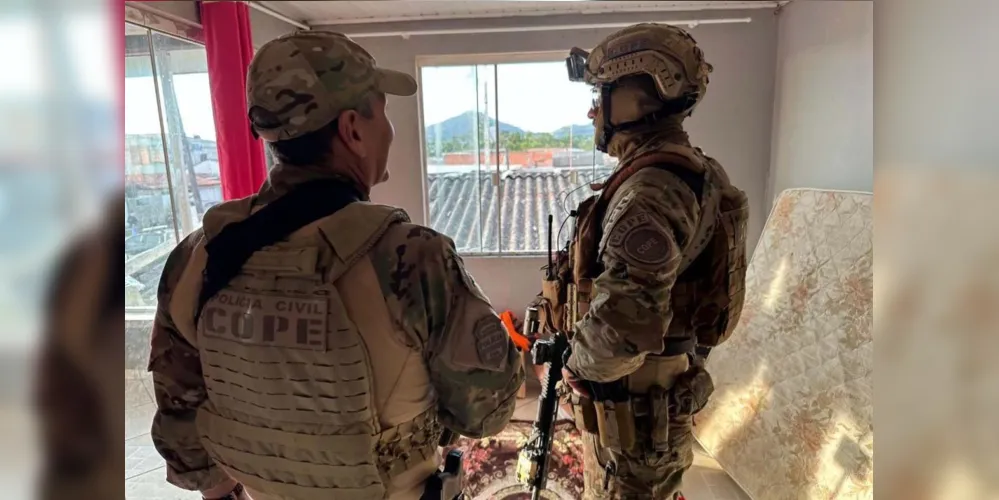 Operação contou com participação de forças da Polícias Militar, Civil e Penal