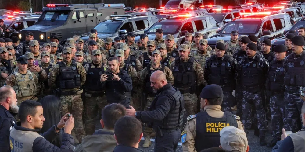 Operação Paraná III é lançada para regiões dos Campos Gerais e Centro do Estado