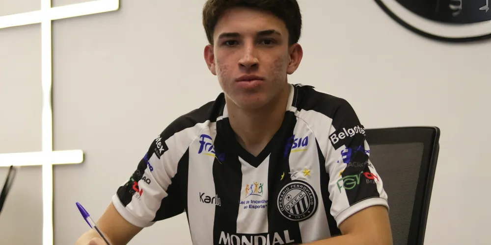 Miguel teve destaque na equipe sub-20 e foi coroado com seu primeiro contrato profissional