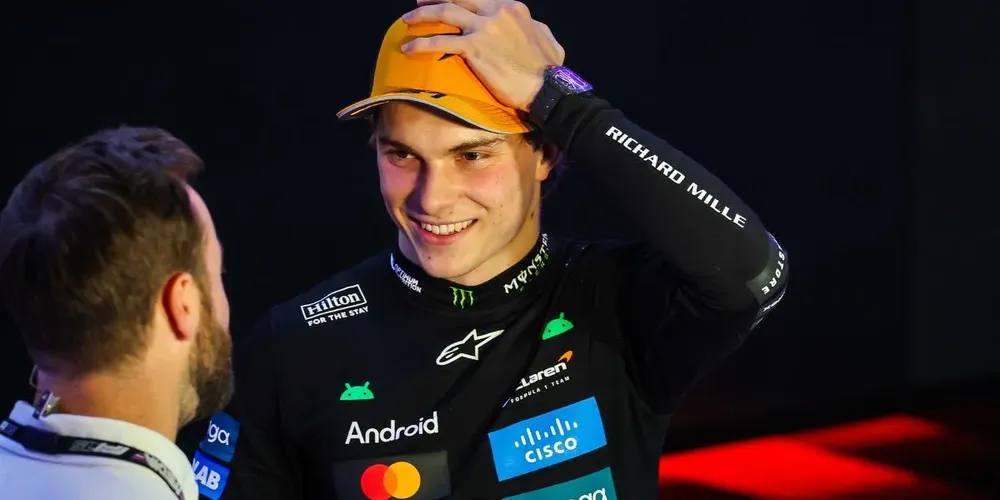 Oscar Piastri garantiu a pole em sua última tentativa