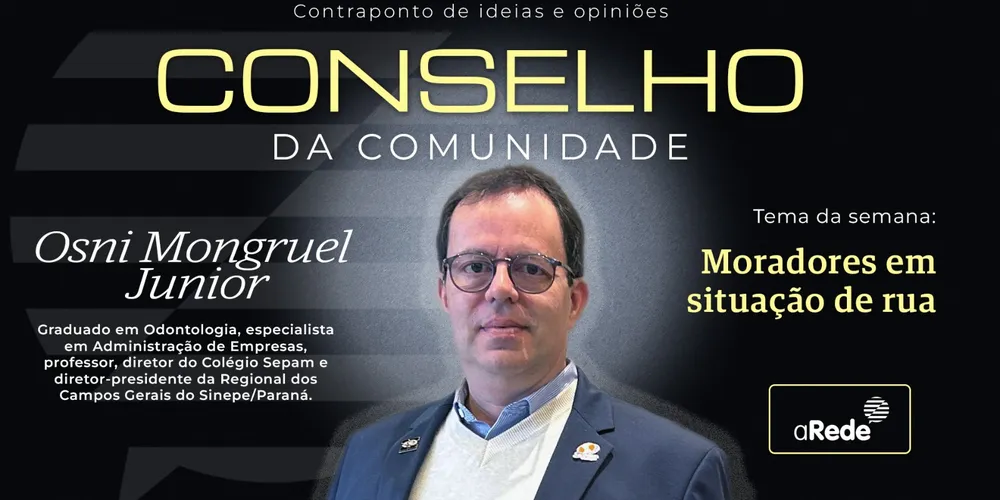 Osni Mongruel Junior é conselheiro na área da Educação