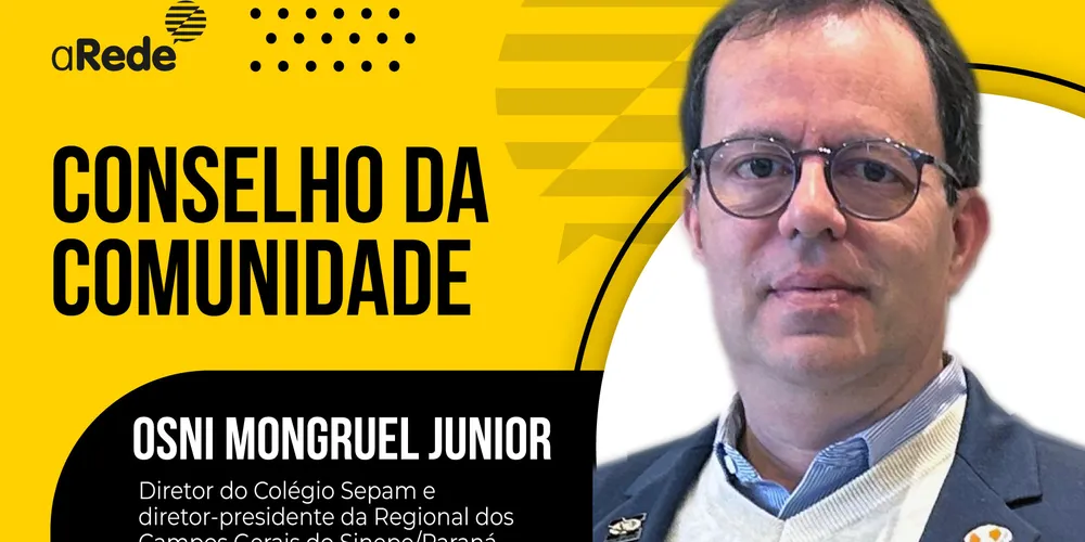 Osni Mongruel Junior é conselheiro na área da Educação