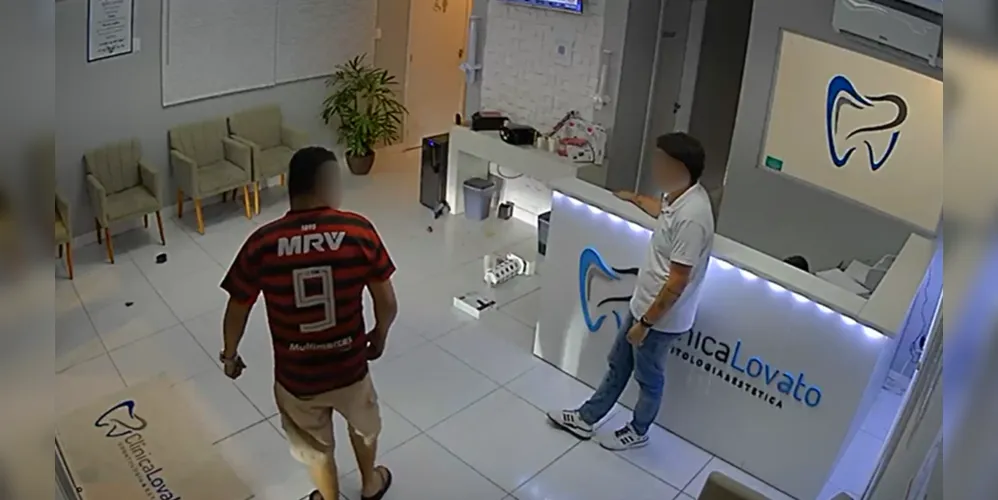 O caso ocorreu por volta das 19h15 de quinta (27)