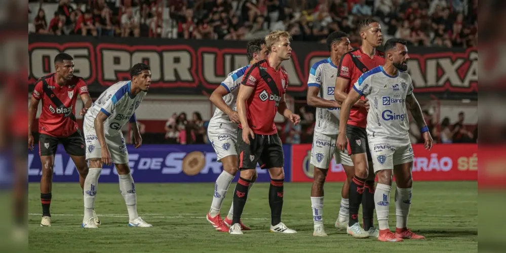 A equipe paraense perdeu por 2 a 1