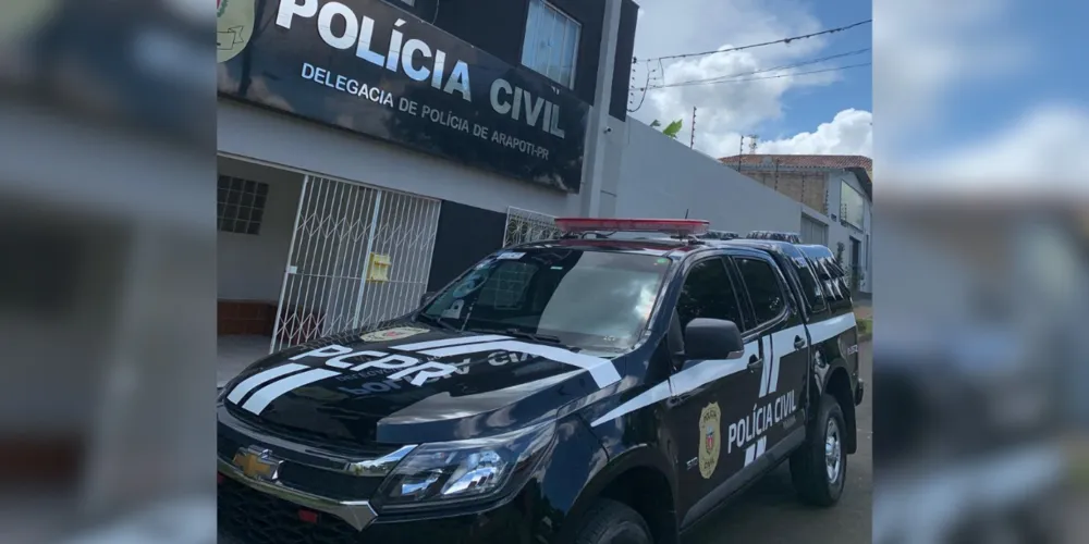 A ação foi realizada pela Polícia Civil do Paraná através da Delegacia de Arapoti